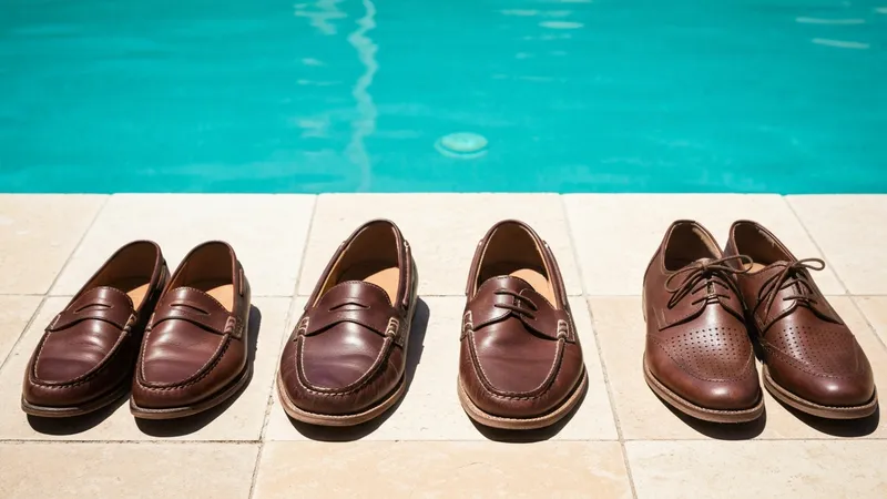 Chaussures été hommes : quel modèle choisir ?
